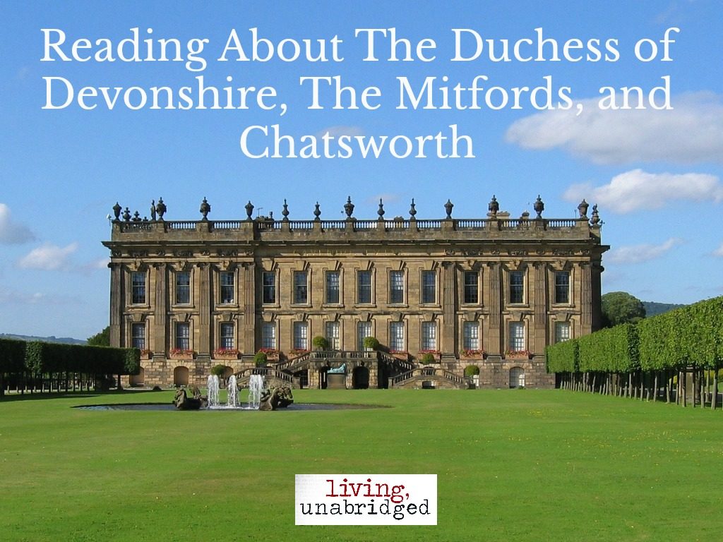 reading about the duchess of devonshire