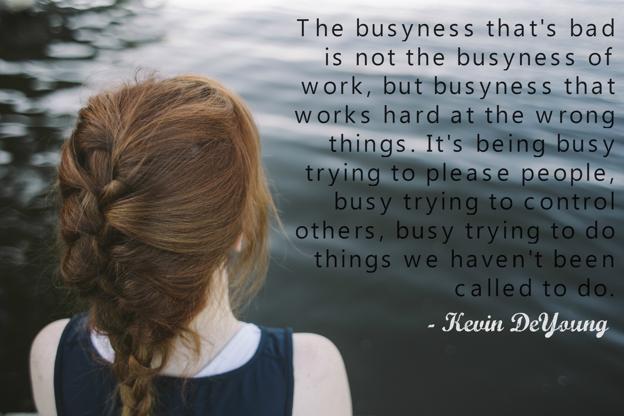  Words On Wednesday On Busyness