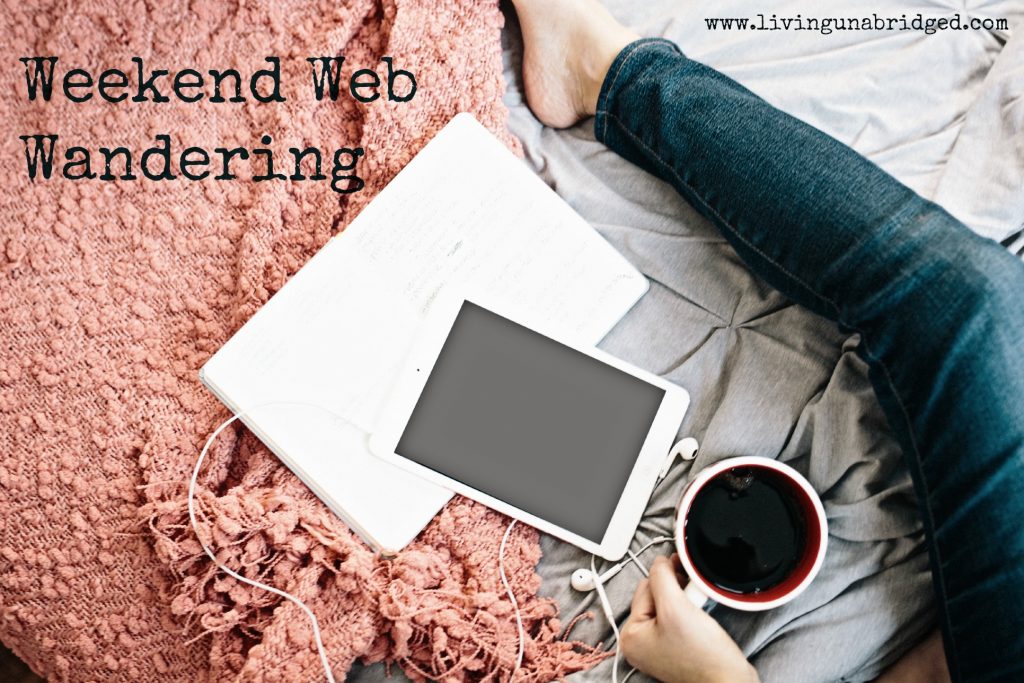weekend web wandering