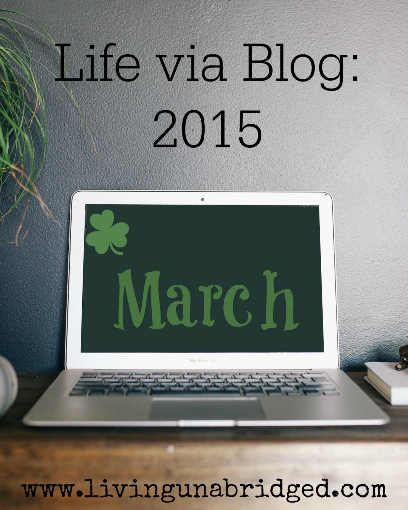 life via blog march