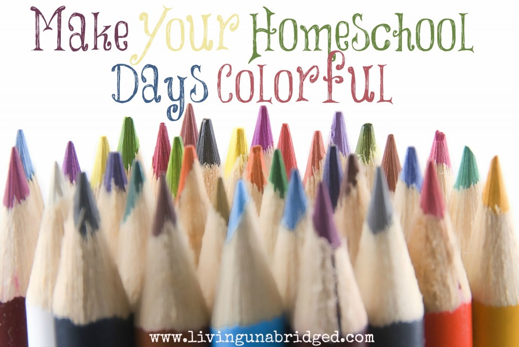 colorful homeschool days