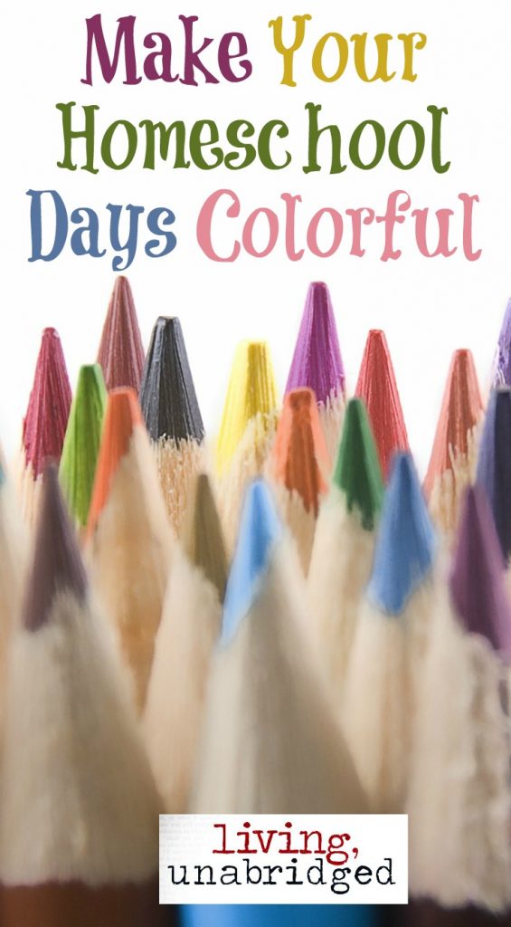 homeschool days colorful