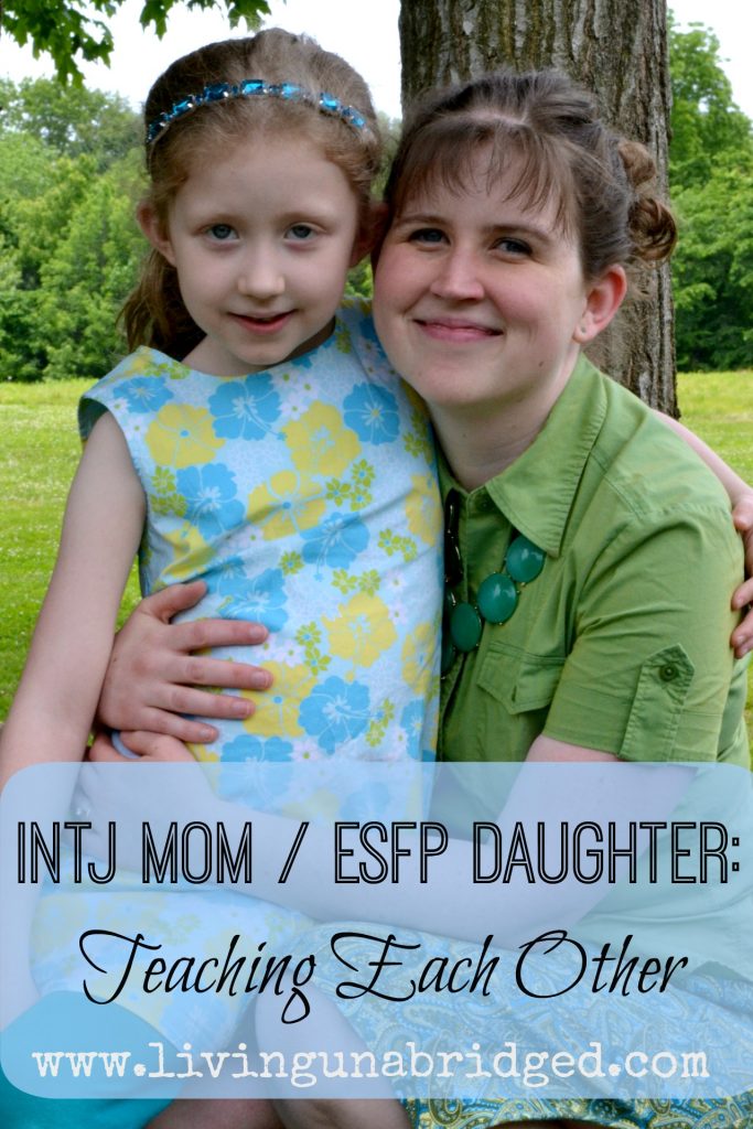 intj mom esfp daughter