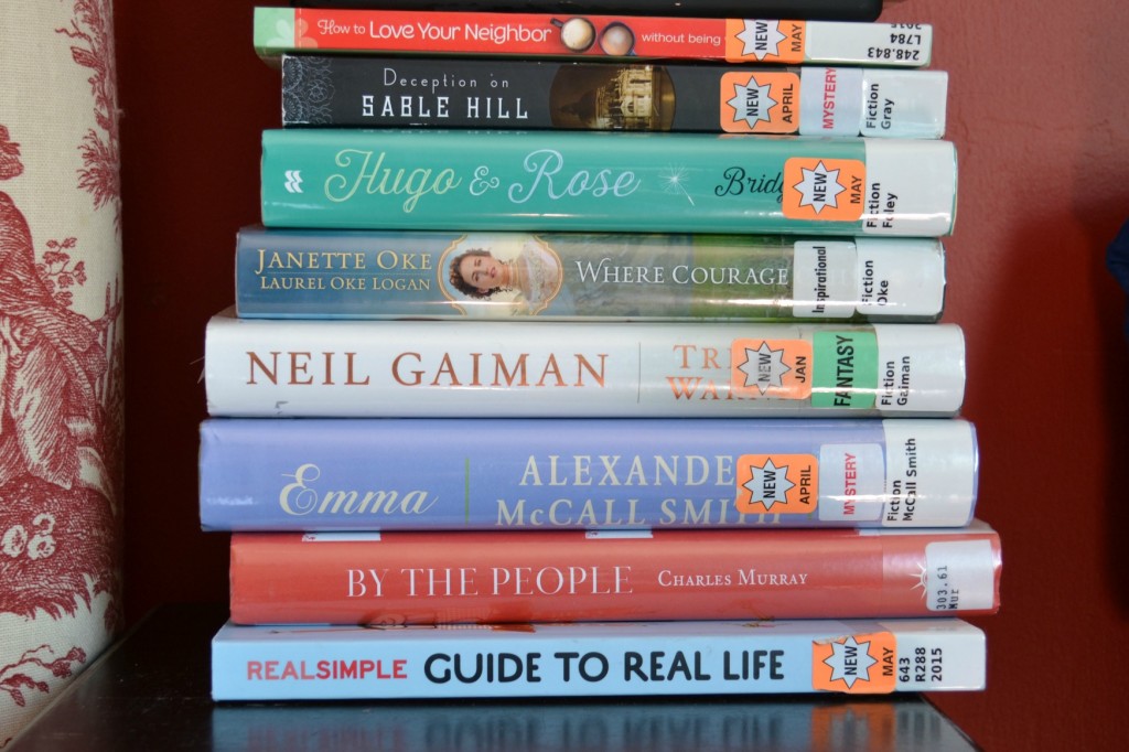 june book stack