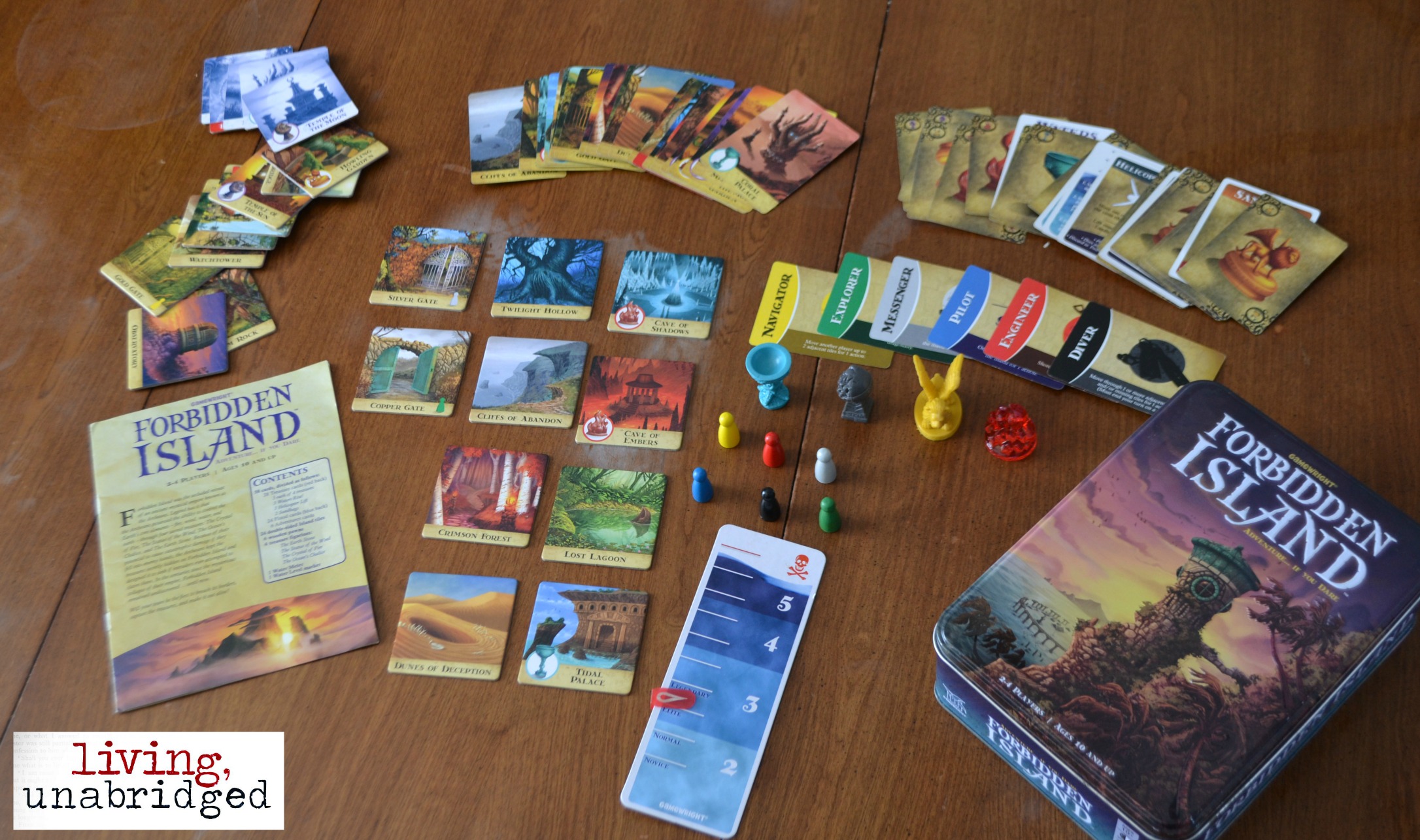 Forbidden Island for Game of the Year - The Board Game Family