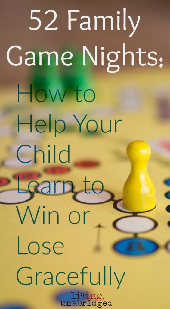 help your child win and lose