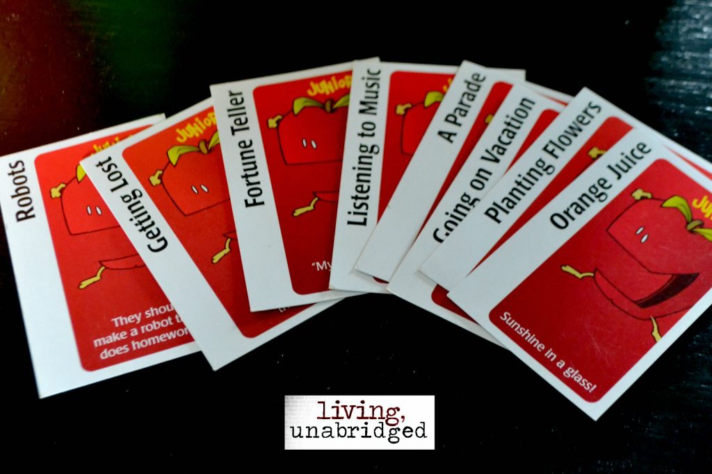 apples to apples red cards