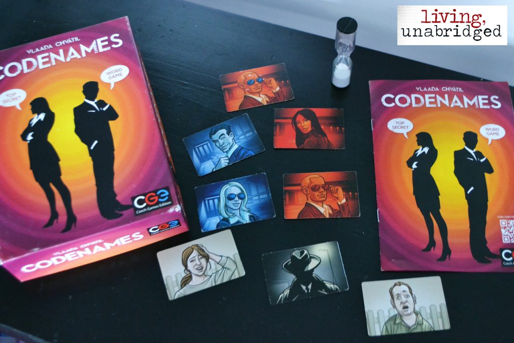 codenames spy cards