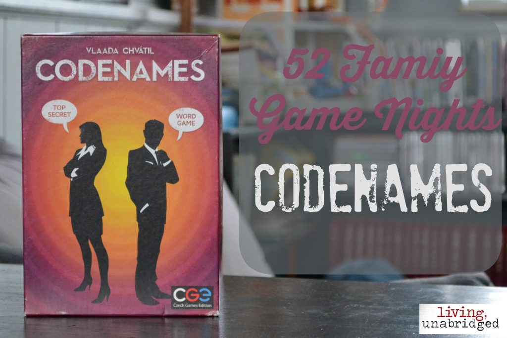 family game night codenames
