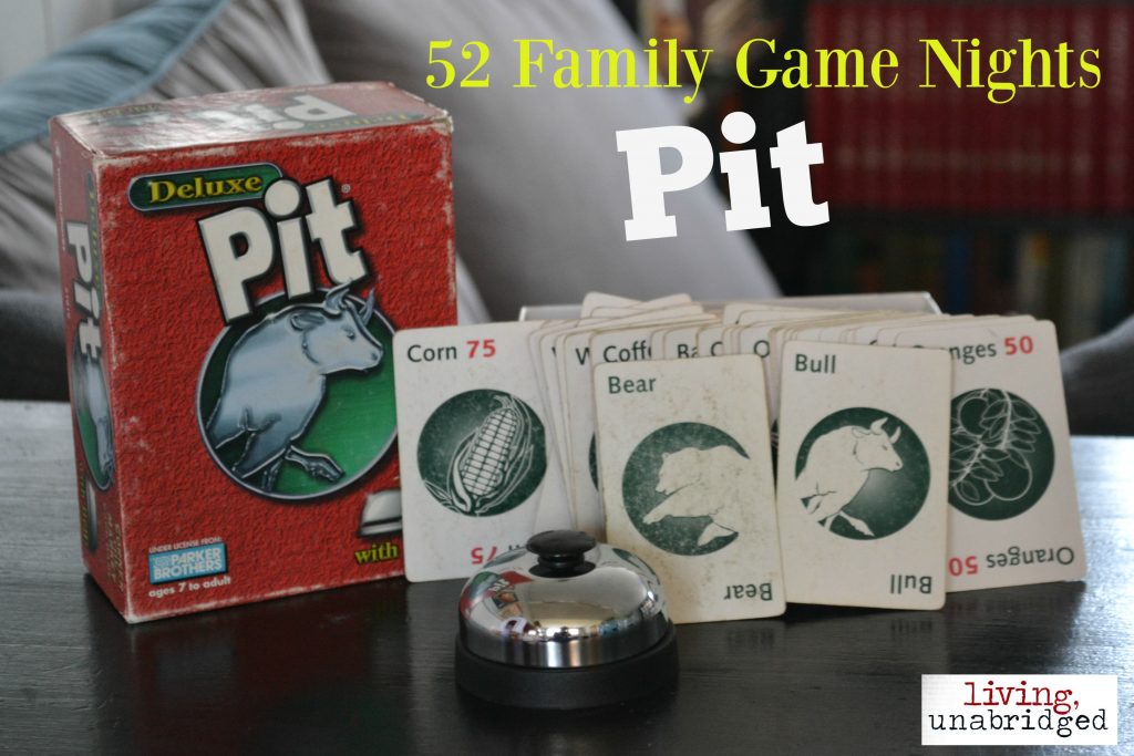family game night: pit