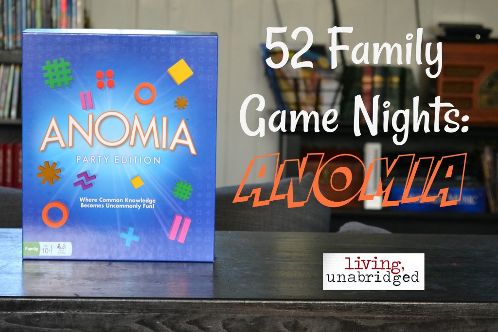family game night anomia card game