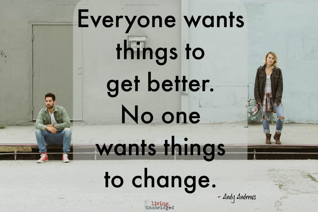 no one wants to change