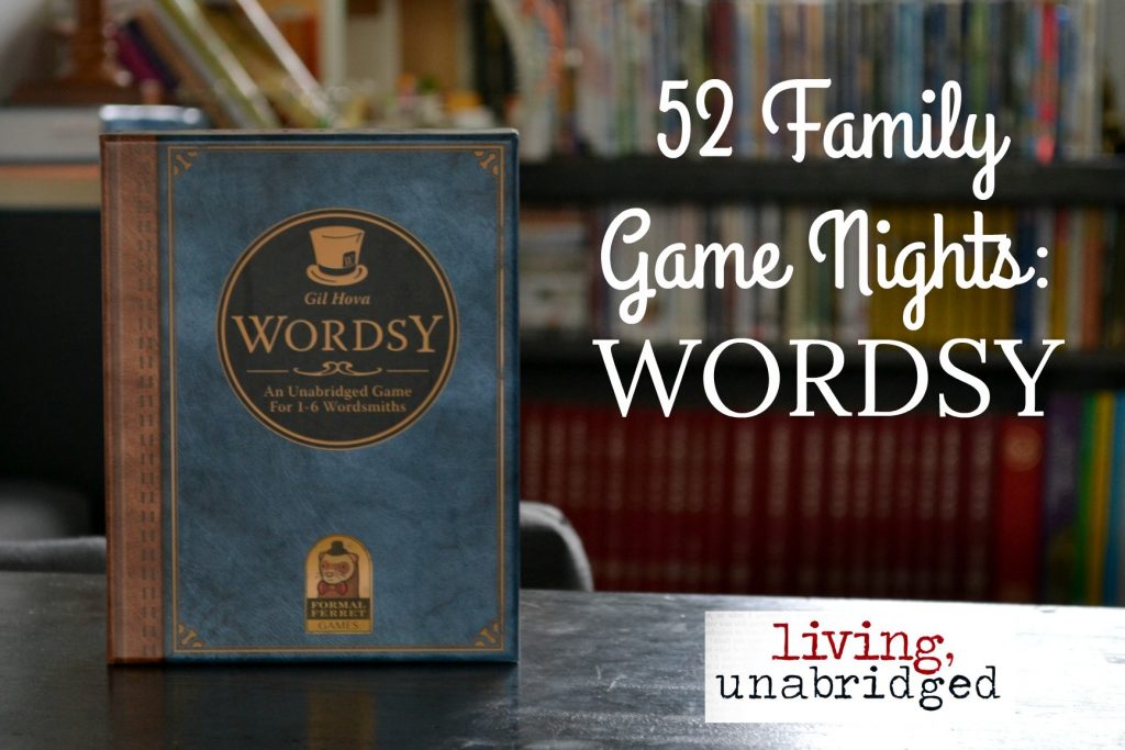 family game night wordsy