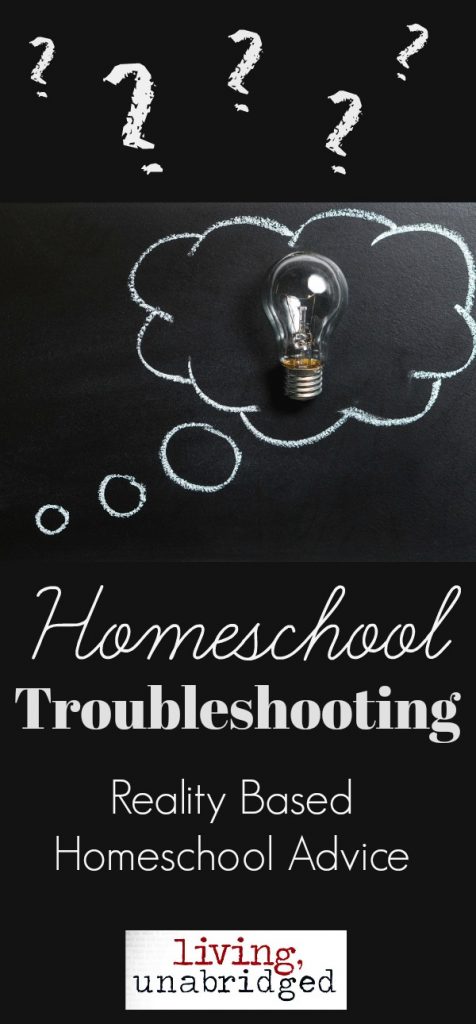 homeschool troubleshooting pin