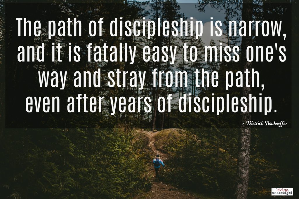 the path of discipleship