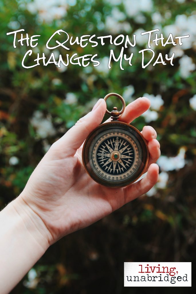 question that changes my day pin