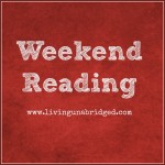 Weekend Reading – October 11, 2014
