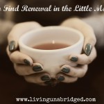 How to Find Renewal in the Little Moments