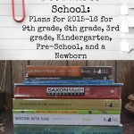 Not Back to School: Curriculum Plans
