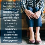 Words on Wednesday – On Vulnerability