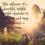 Words on Wednesday – A Beautiful, Hopeful Character