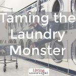 Taming the Laundry Monster